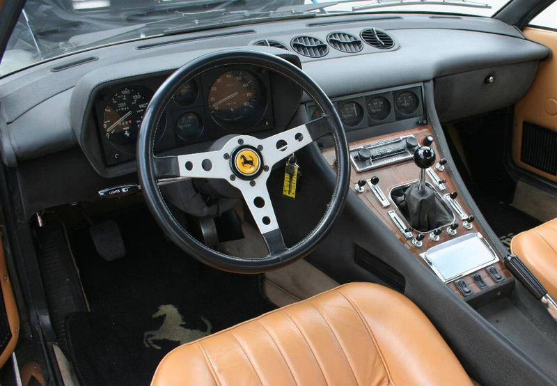 Illustration for article titled Ferrari 365 GT4 Gives You the Fastest Brown in Town for $39,500!